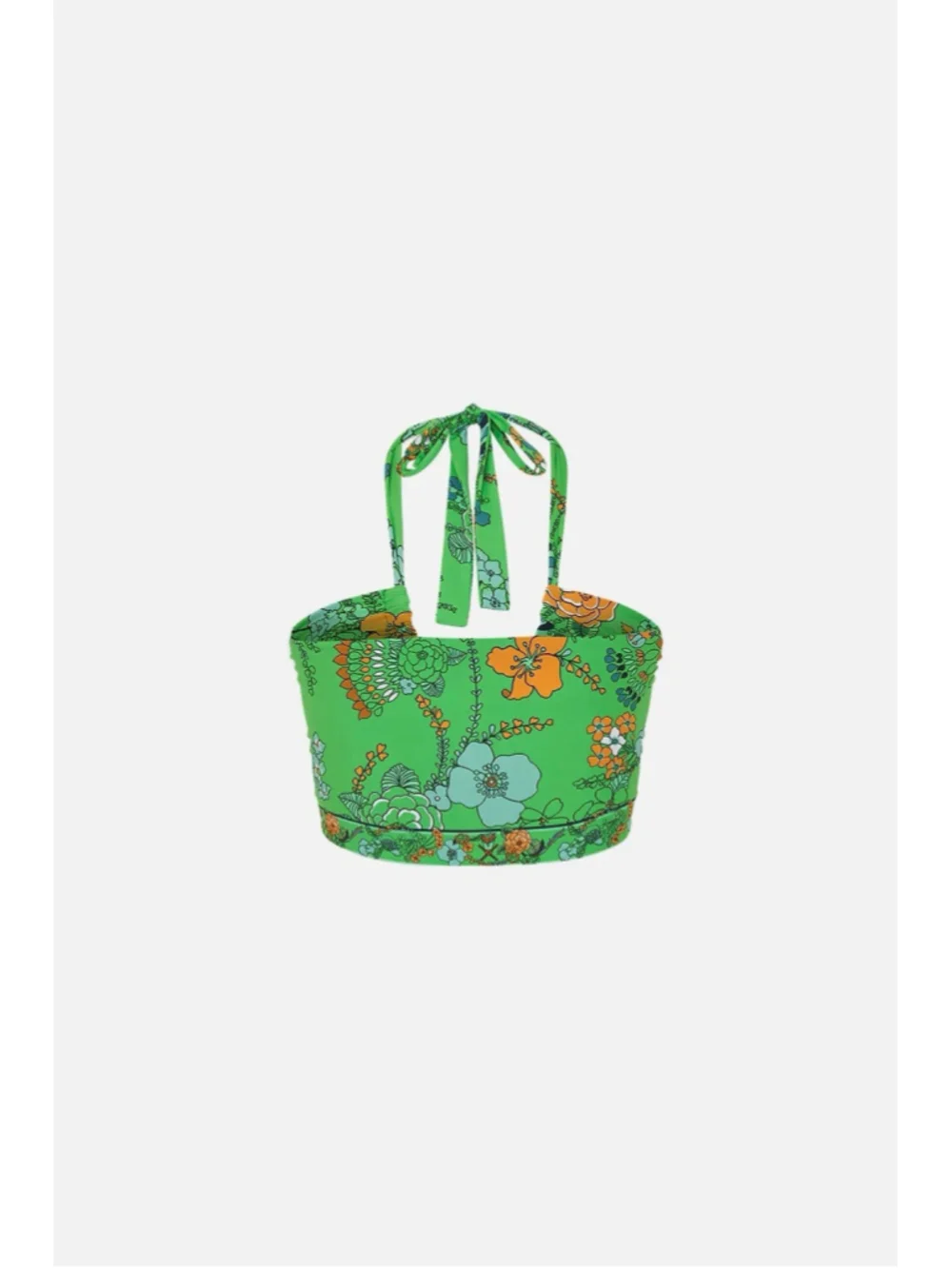 NEW CAMILLA Good Vibes Generation Halter Cropped Top Reversible Women’s Size 6 S - Picture 3 of 9